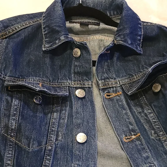 Lucky Brand The Tomboy Jean Jacket Dark Wash Vintage Denim NWOT *sz XS* - Picture 16 of 16